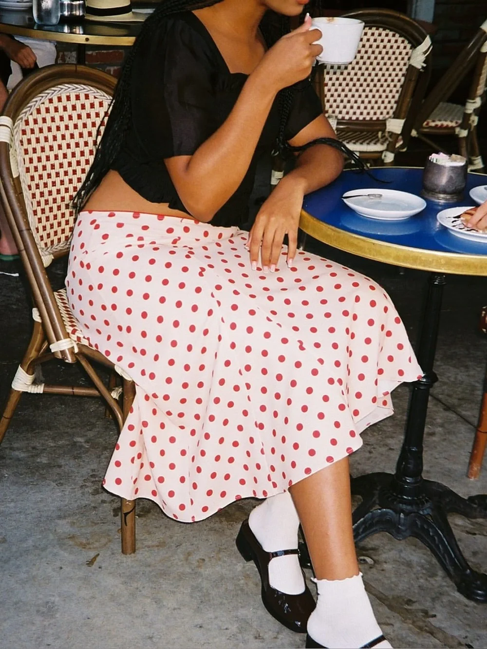 NWT Lisa Says Gah Amora Skirt in Scarlett Dot | XL